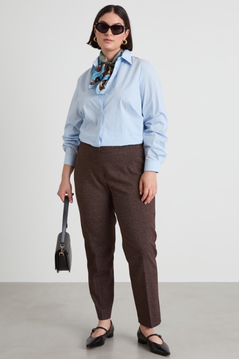 Yarn-dyed trousers Intrend