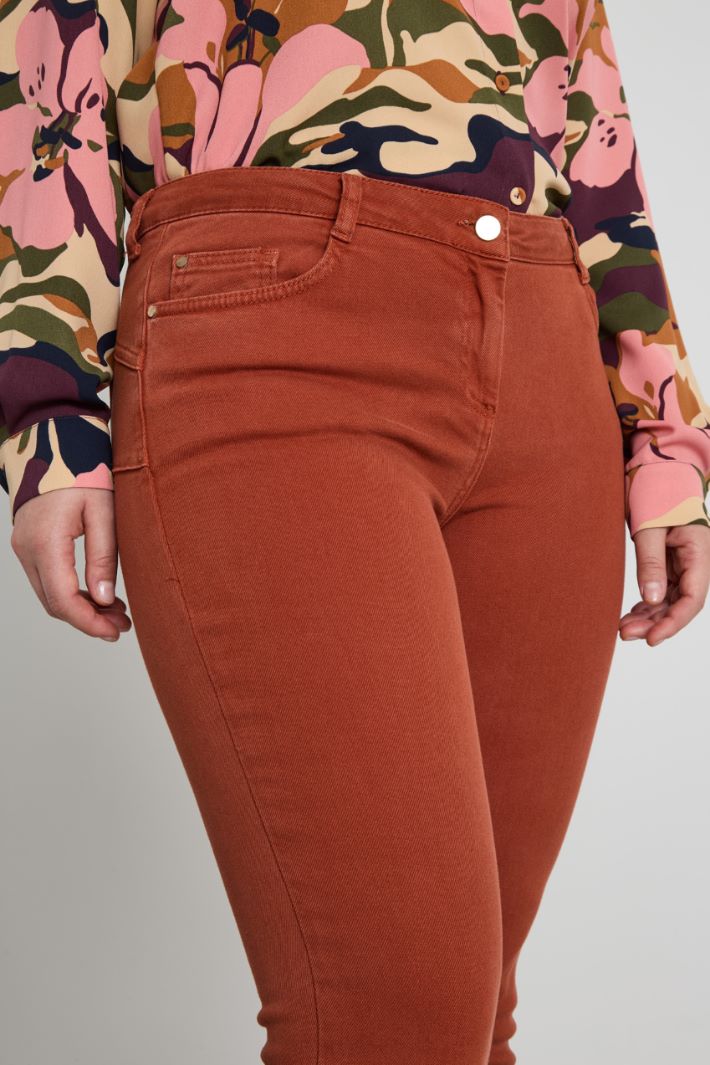 Stretch cotton bull trousers Intrend - 4