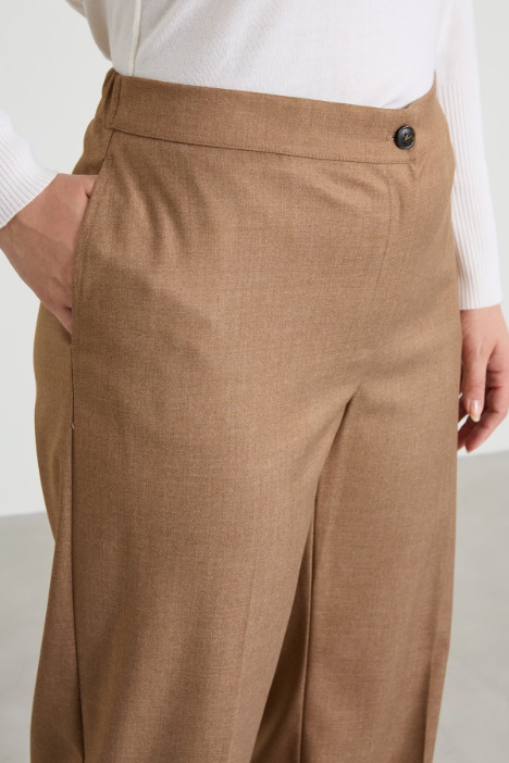 Pantaloni in twill