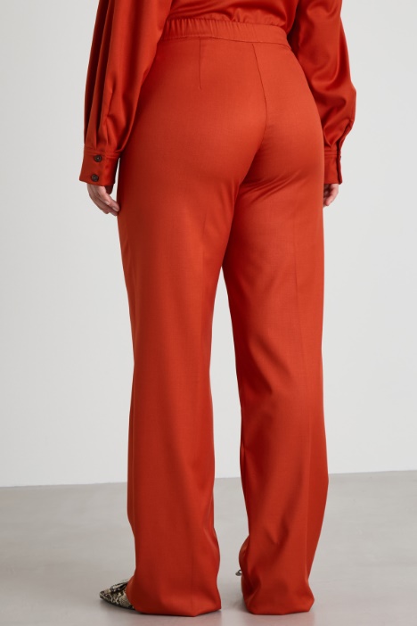 Pantaloni in twill