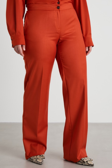 Pantaloni in twill