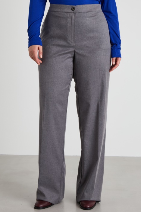 Pantaloni in twill