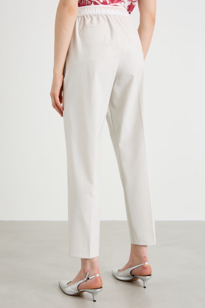 Stretch canvas trousers Intrend - 3