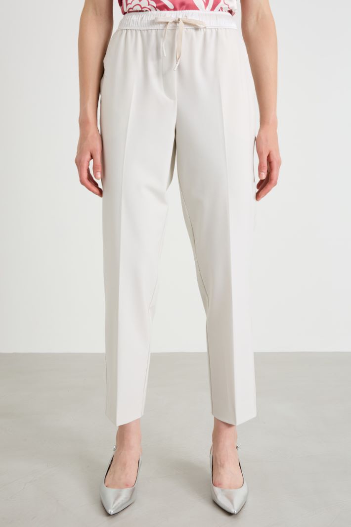 Stretch canvas trousers Intrend - 2