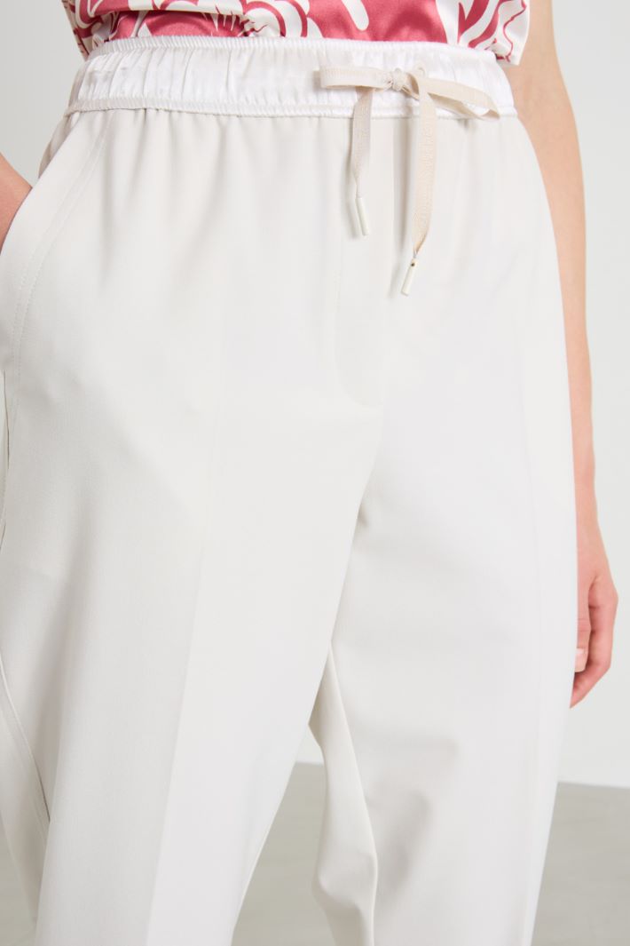 Stretch canvas trousers Intrend - 4