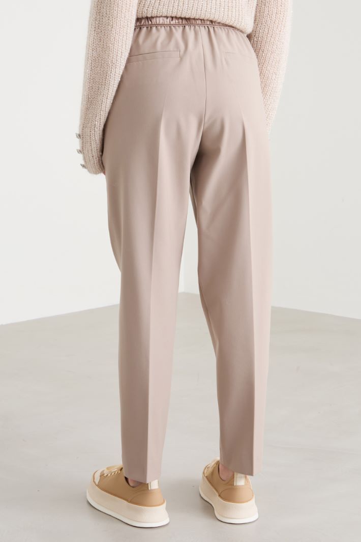 Stretch canvas trousers Intrend - 3