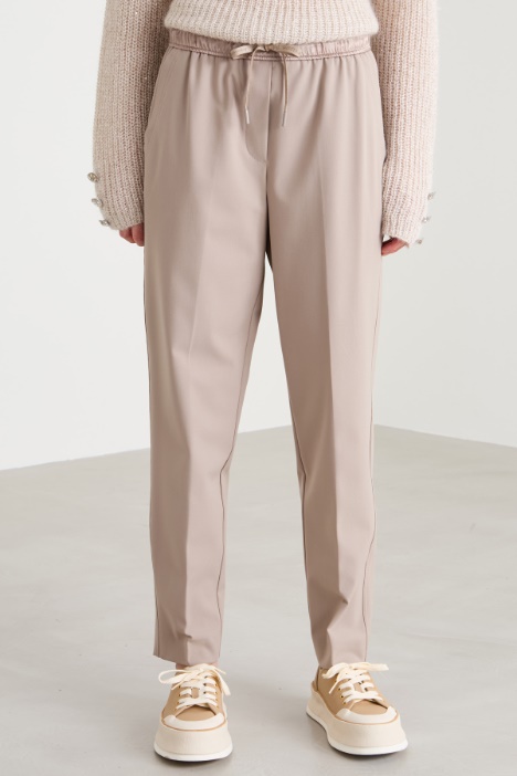 Pantaloni in tela stretch