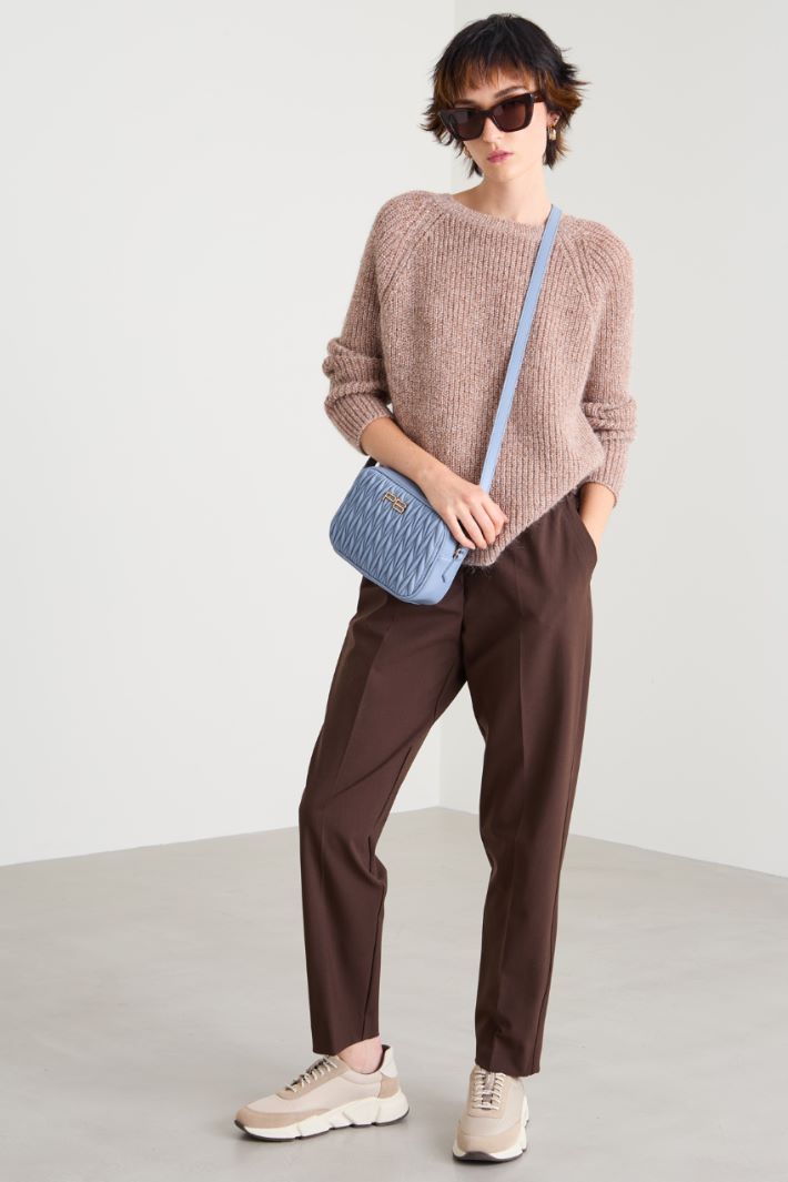 Stretch canvas trousers Intrend