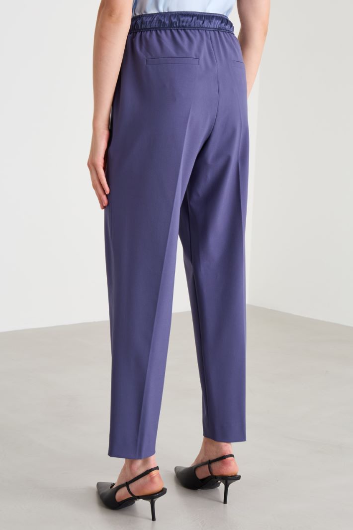 Stretch canvas trousers Intrend - 3