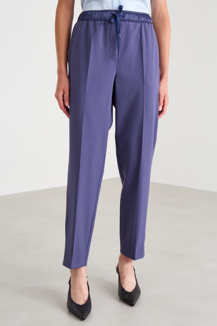 Stretch canvas trousers Intrend - 2
