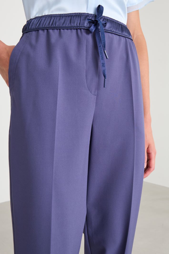 Stretch canvas trousers Intrend - 4
