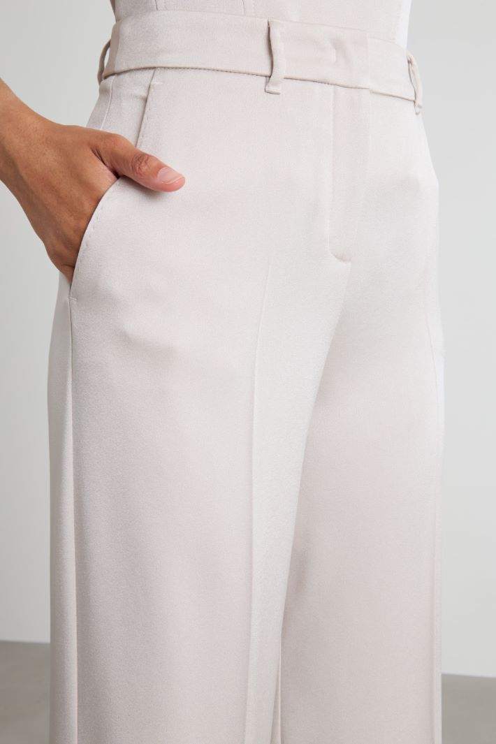 Satin trousers Intrend - 4
