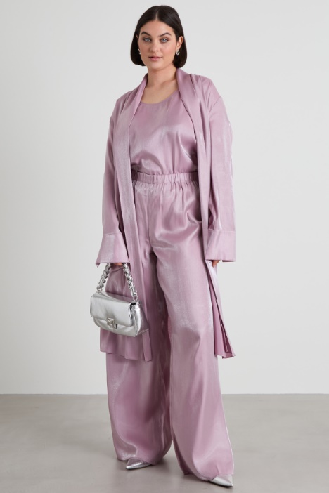Lurex viscose trousers Intrend