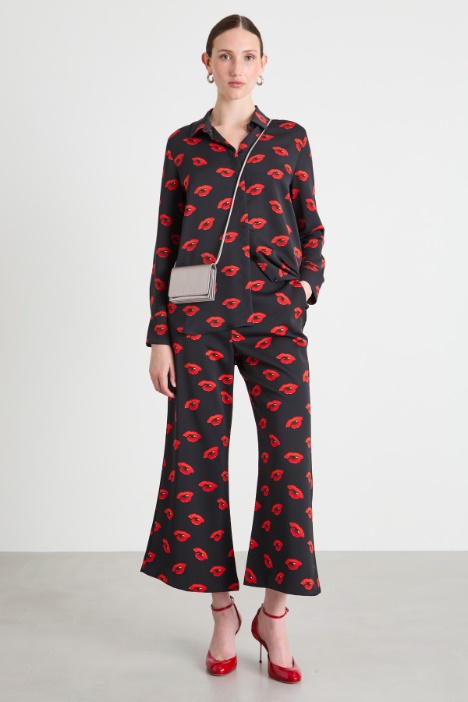 Envers satin trousers Intrend
