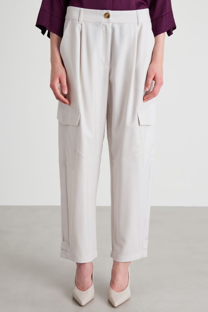 Wool cargo trousers Intrend - 2