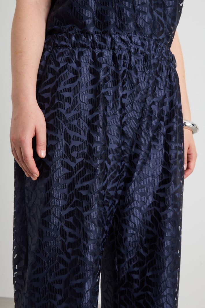 Pantaloni in tulle ricamato Intrend - 4