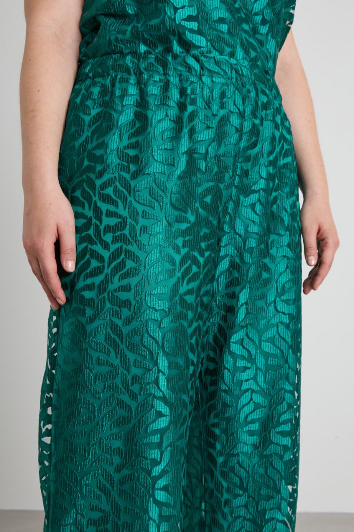 Pantaloni in tulle ricamato Intrend - 4