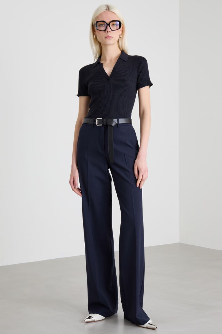 Canvas trousers Intrend