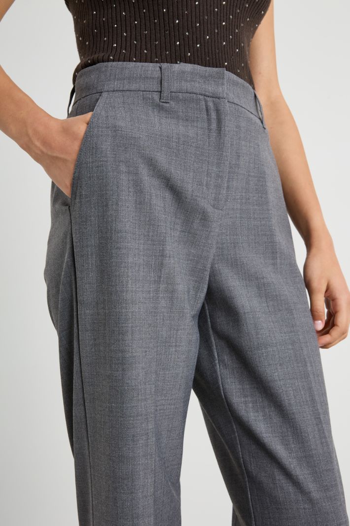 Canvas trousers Intrend - 4