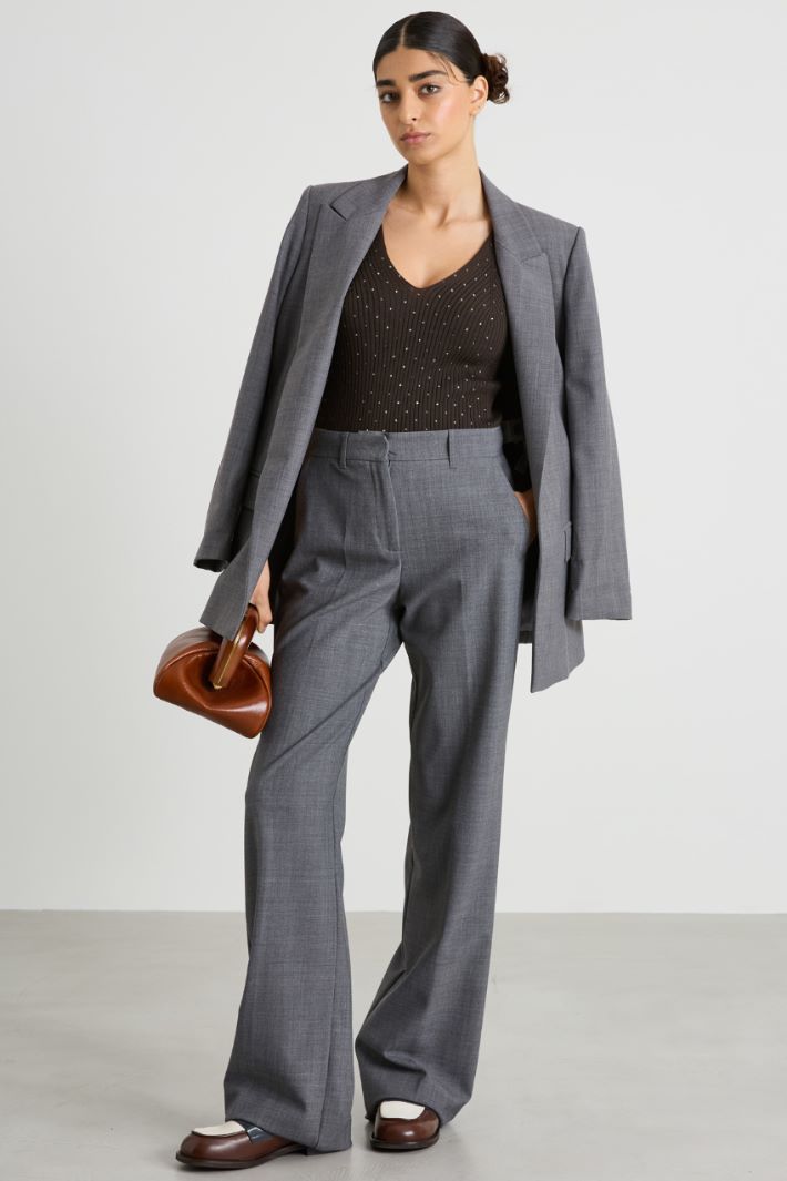 Canvas trousers Intrend