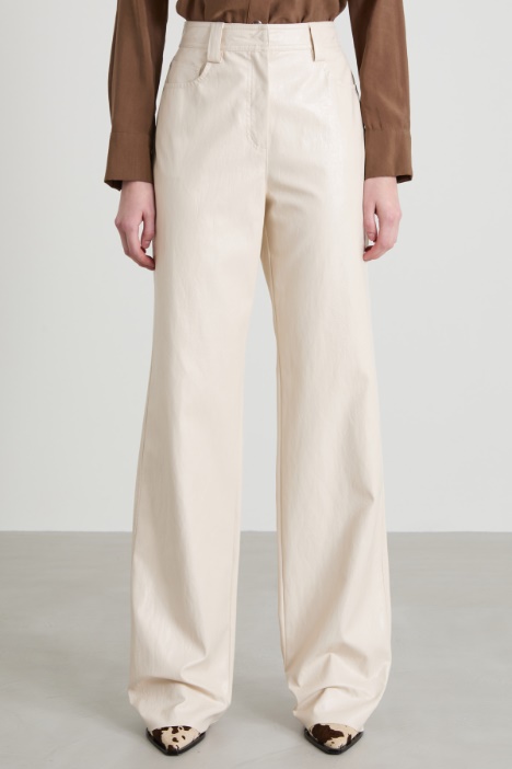 Pantaloni similpelle Intrend - 2
