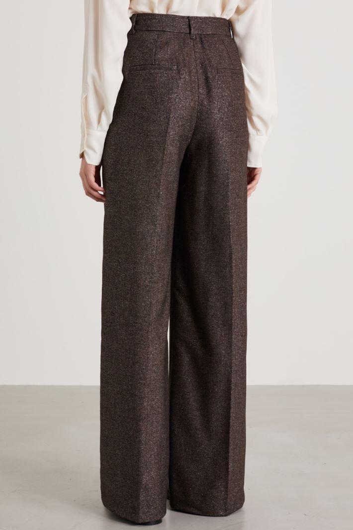 Lurex trousers Intrend - 3