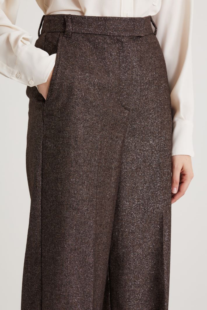 Lurex trousers Intrend - 4