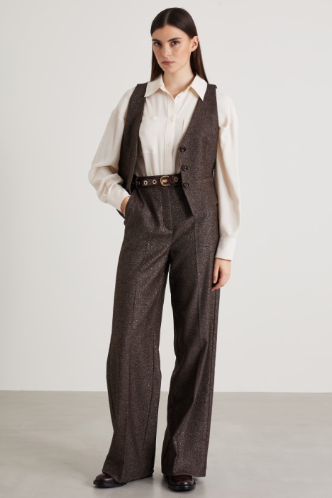 Lurex trousers Intrend