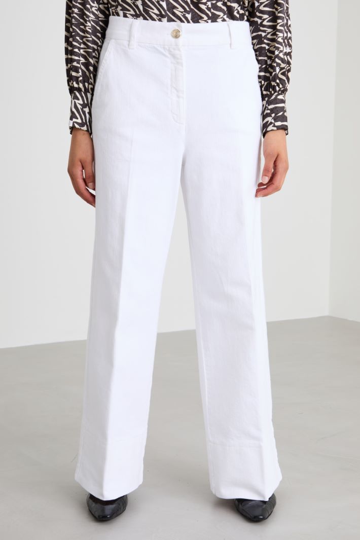 Cotton drill trousers Intrend - 2