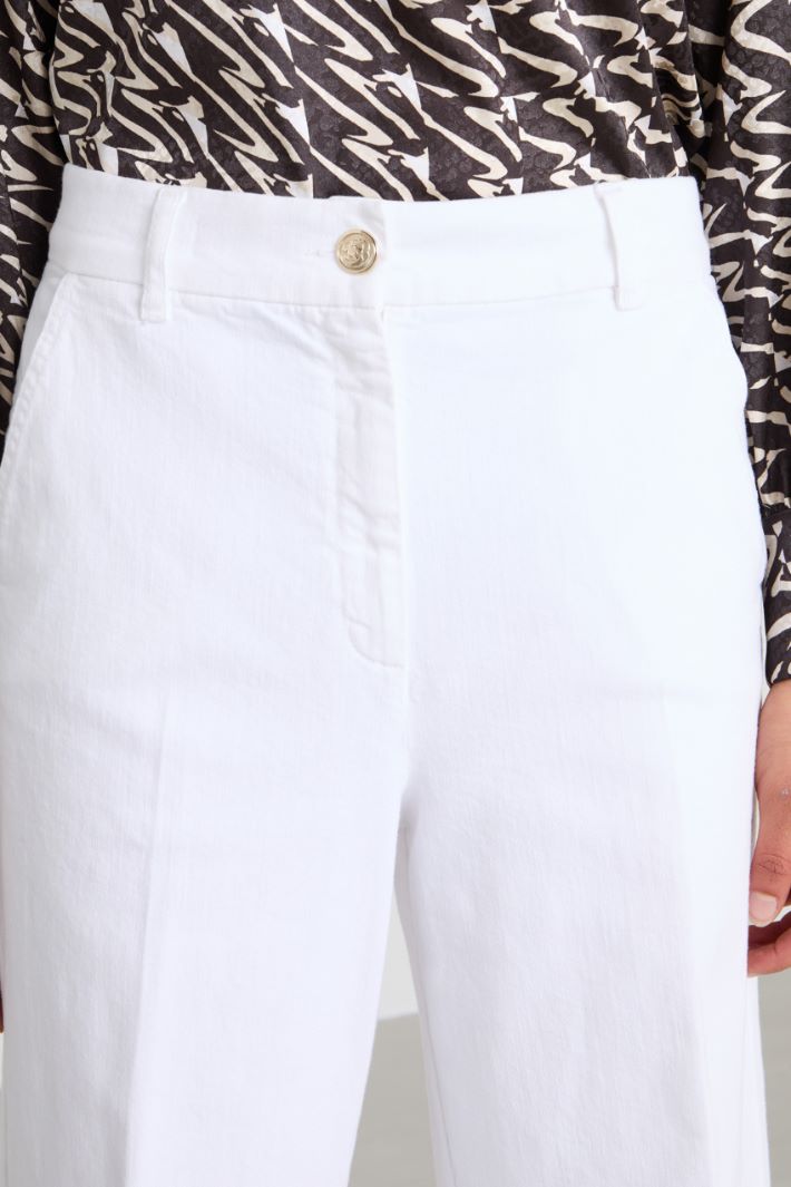 Cotton drill trousers Intrend - 4