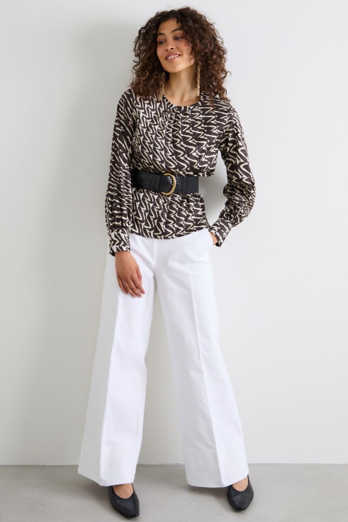 Cotton drill trousers Intrend