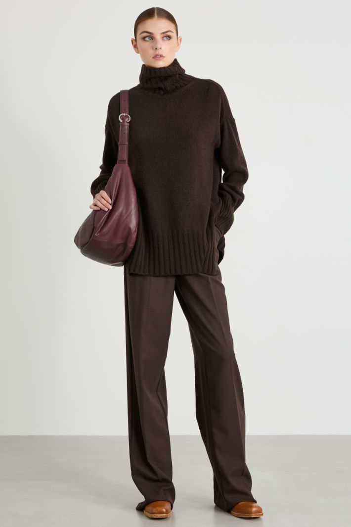 Wool drawstring trousers Intrend