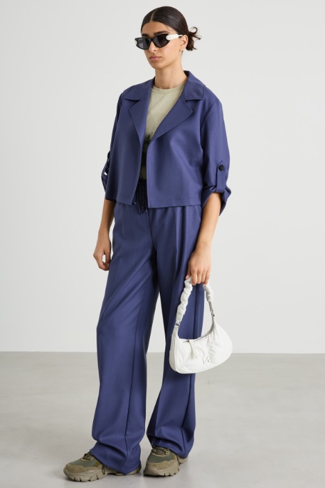 Wool drawstring trousers Intrend