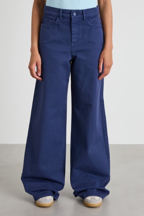 Pantaloni over in bull