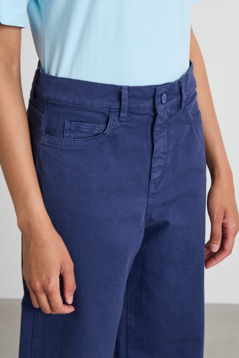 Pantaloni over in bull