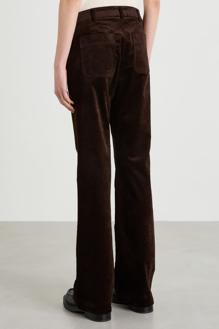 Velvet trousers Intrend - 3