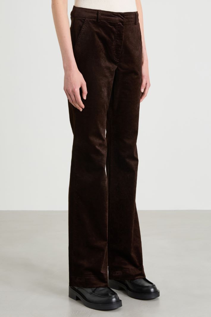 Velvet trousers Intrend - 2