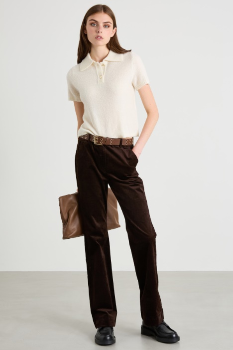 Velvet trousers Intrend