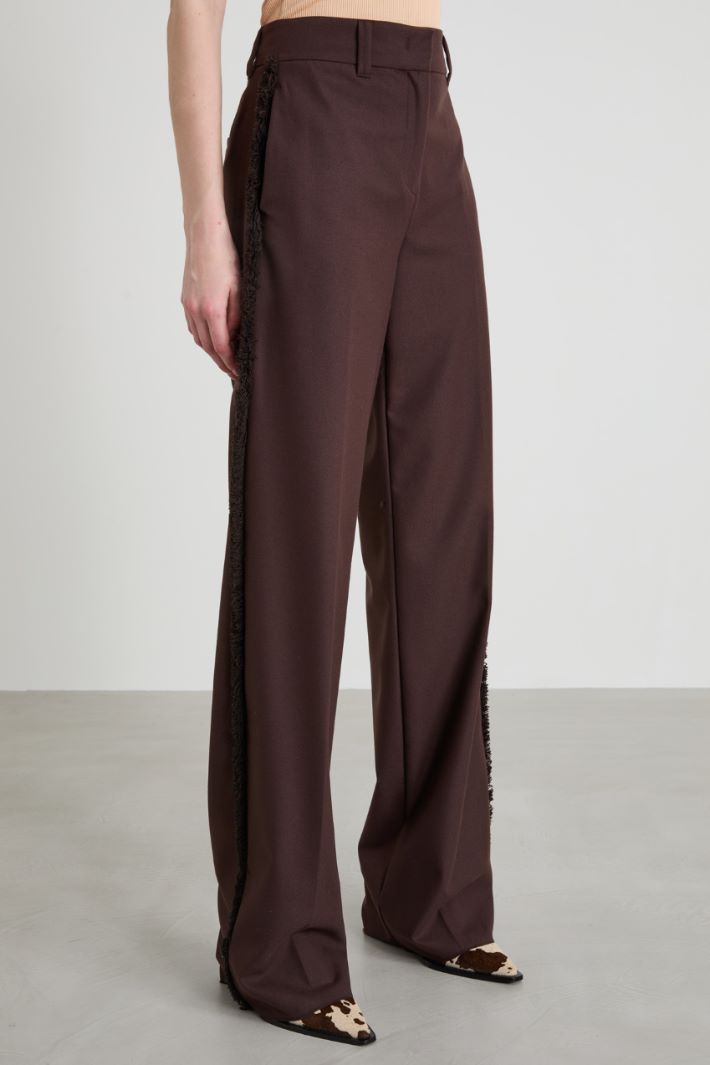 Pantaloni con frange Intrend - 4