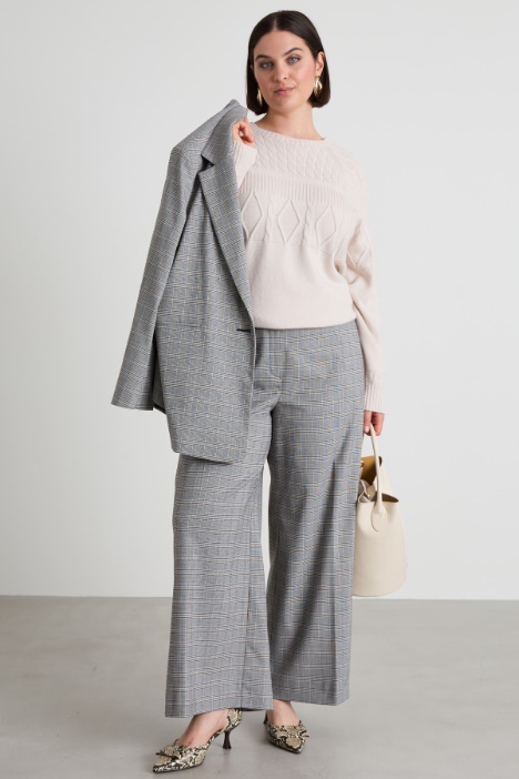Pantaloni dritti in batavia Intrend