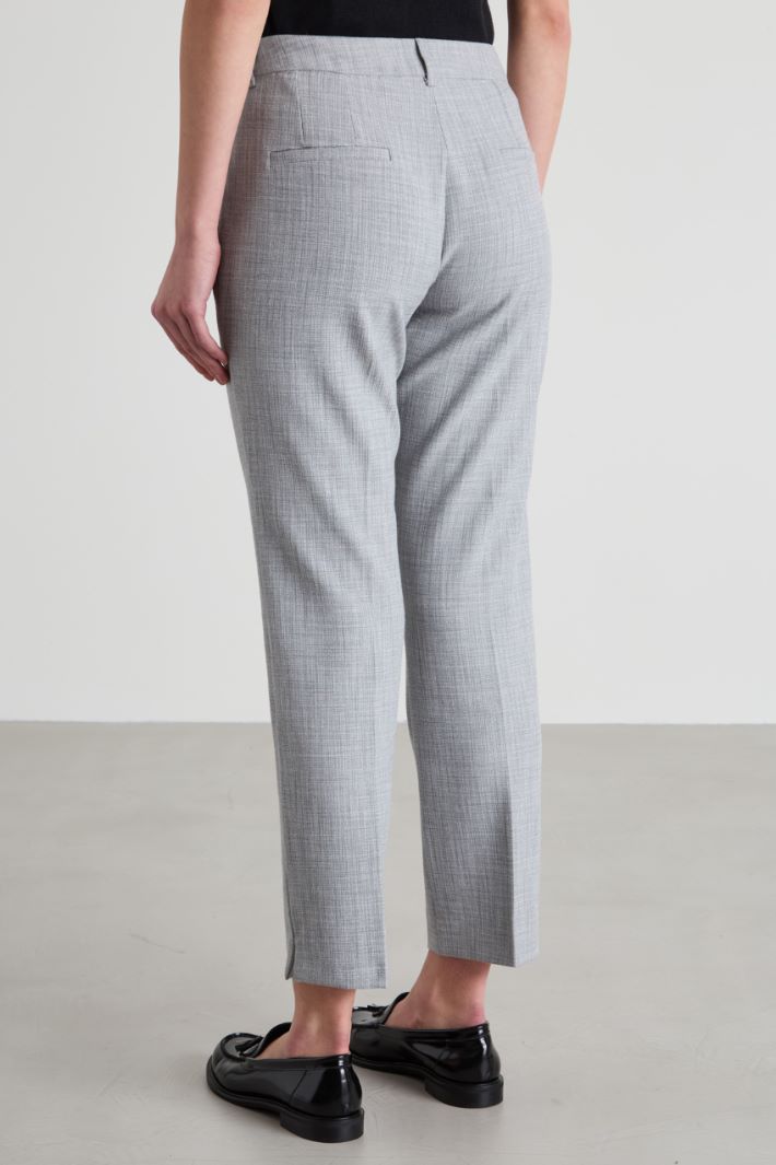 Basketweave trousers Intrend - 3