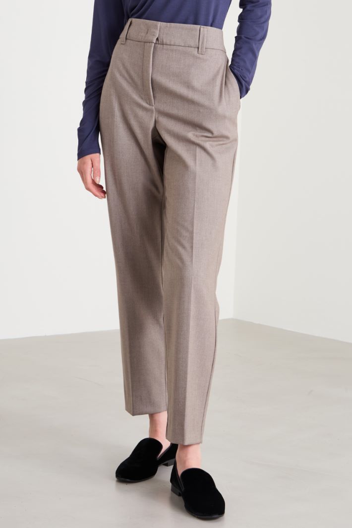 Flannel trousers Intrend - 2