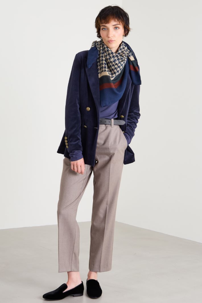 Flannel trousers Intrend