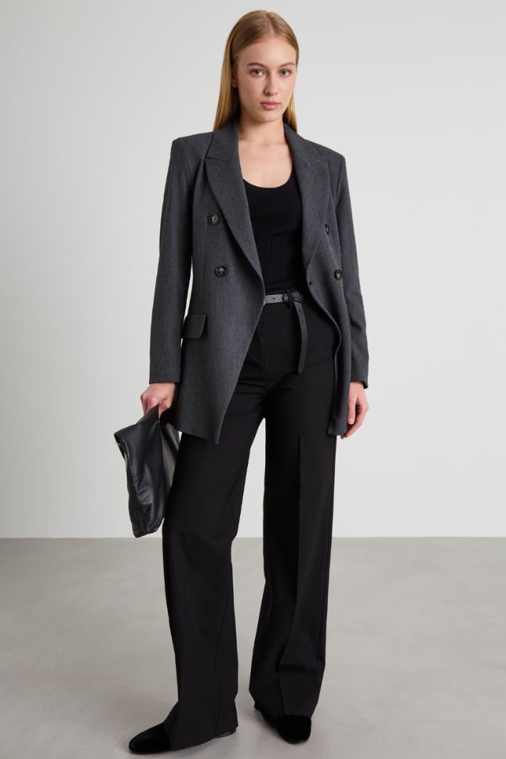 Canvas trousers Intrend