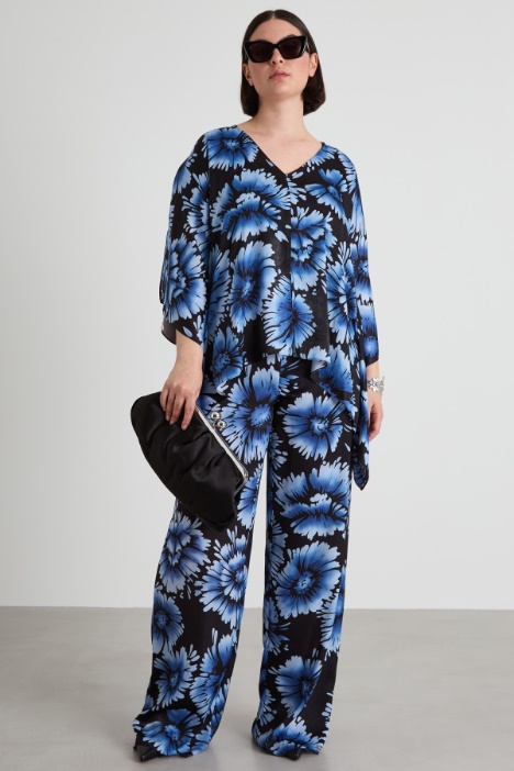 Pantaloni in raso Intrend