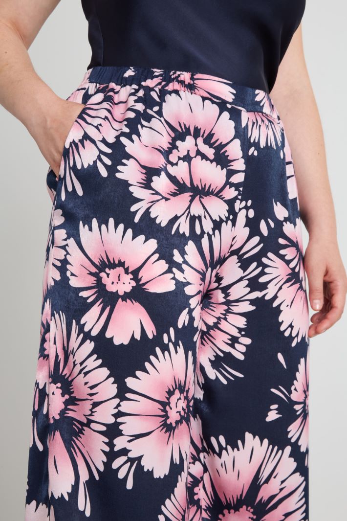 Pantaloni in raso Intrend - 4