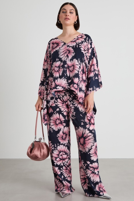 Pantaloni in raso Intrend