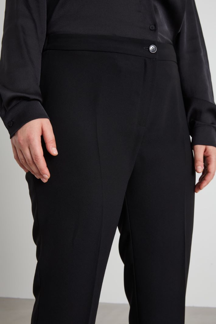 Crepe envers satin trousers Intrend - 4