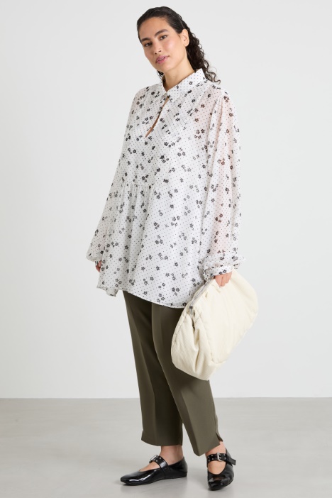 Crepe envers satin trousers Intrend