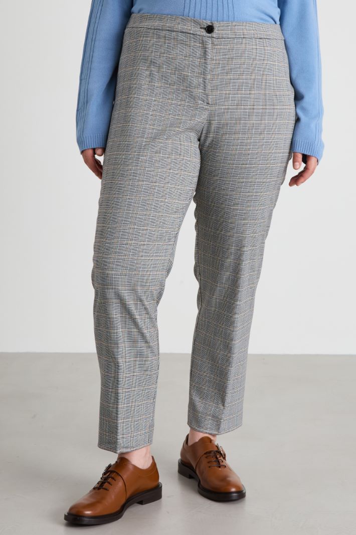 Pantaloni a sigaretta in batavia Intrend - 2